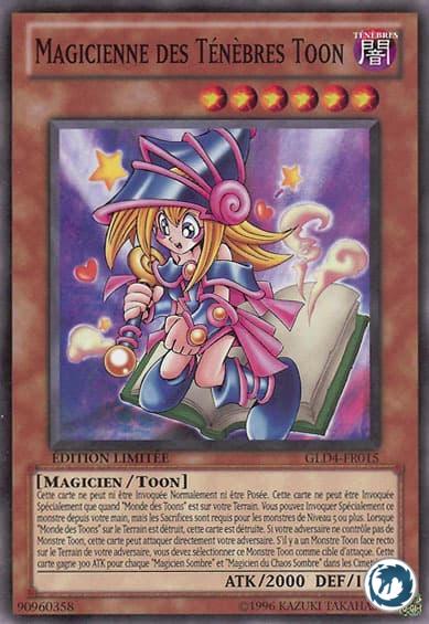 Magicienne Des Ténèbres Toon (GLD4-FR015) - Toon Dark Magician Girl (GLD4-EN015) - Carte Yu-Gi-Oh