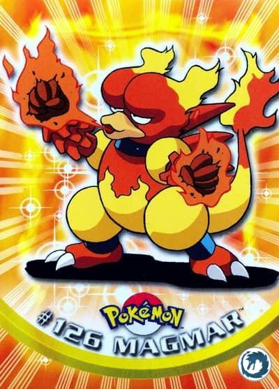 Magmar #126 - Magmar #126 - Topps TV Animation