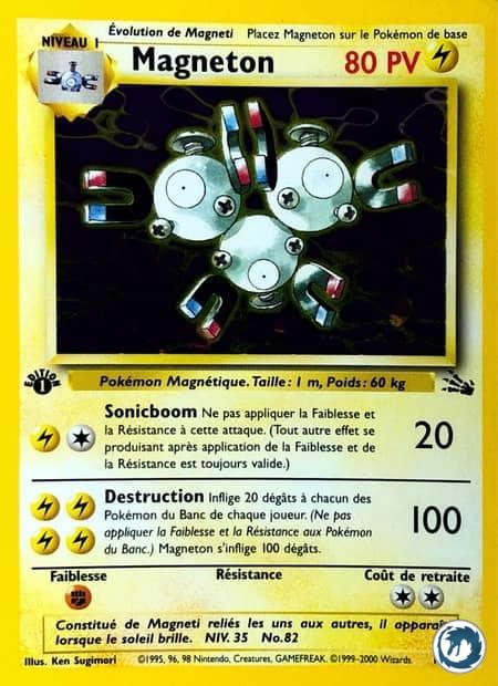 Magneton (11/62) - Magneton (11/62) - Fossile - Carte Pokémon
