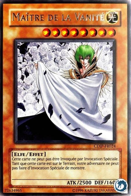 Maître De La Vanité (CDIP-FR024) - Vanity Ruler (CDIP-EN024) - Carte Yu-Gi-Oh