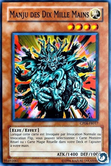 Manju Des Dix Mille Mains (CP04-FR017) - Manju Of The Ten Thousand Hands (CP04-EN017) - Carte Yu-Gi-Oh