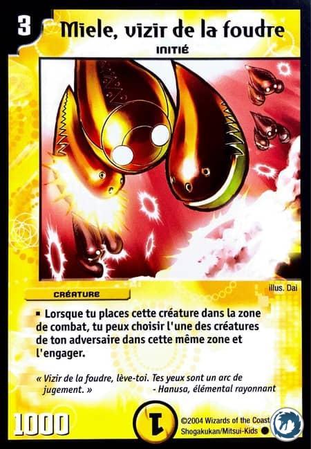 Miele, vizir de la foudre (13/110) - Miele, Vizier of Lightning (13/110) - Carte Duel Masters - Set De Base