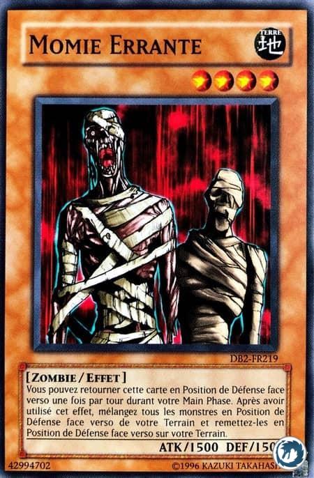 Momie Errante (DB2-FR219) - Wandering Mummy (DB2-EN219) - Carte Yu-Gi-Oh
