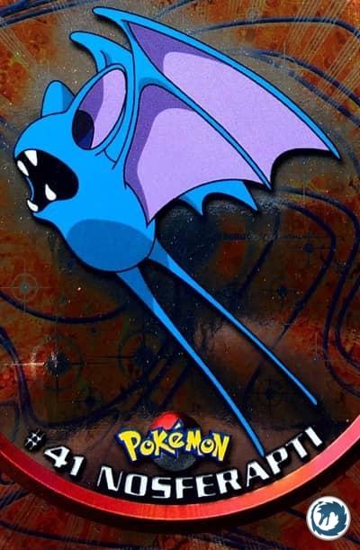 Nosferapti #41 - Zubat #41 - Topps TV Animation