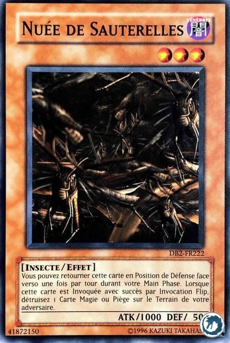 Nuée De Sauterelles (DB2-FR222) - Swarm of Locusts (DB2-EN222) - Carte Yu-Gi-Oh