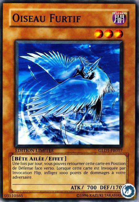 Oiseau Furtif (GLD1-FR017) - Stealth Bird (GLD1-EN017) - Carte Yu-Gi-Oh