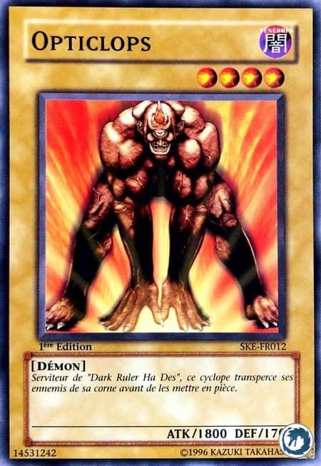 Opticlops (SKE-FR012) - Opticlops (SKE-EN012) - Carte Yu-Gi-Oh