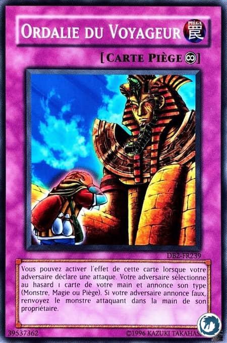 Ordalie Du Voyageur (DB2-FR239) - Ordeal of a Traveler (DB2-EN239) - Carte Yu-Gi-Oh