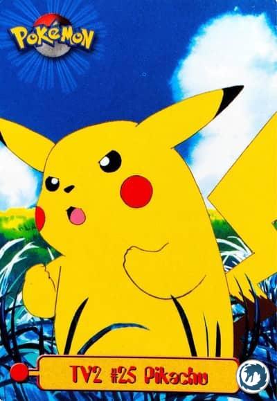 Pikachu #25 - Pikachu #25 - Topps TV Animation 2