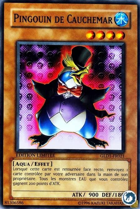 Pingouin De Cauchemar (GLD1-FR021) - Nightmare Penguin (GLD1-EN021) - Carte Yu-Gi-Oh