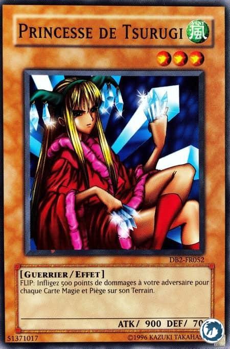 Princesse De Tsurugi (DB2-FR052) - Princess of Tsurugi (DB2-EN052) - Carte Yu-Gi-Oh