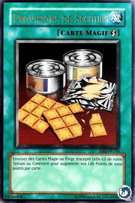Provisions De Secours (DB2-FR150) - Emergency Provisions (DB2-EN150) - Carte Yu-Gi-Oh