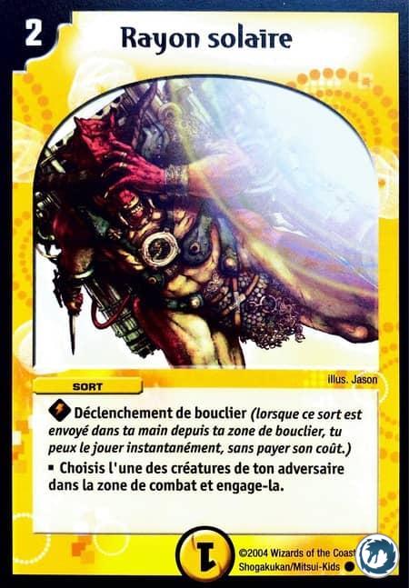 Rayon solaire (19/110) - Solar Ray (19/110) - Carte Duel Masters - Set De Base