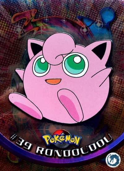 Rondoudou #39 - Jigglypuff #39 - Topps TV Animation