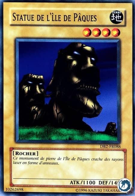 Statue de l'Île de Pâques (DB2-FR088) - The Statue of Easter Island (DB2-EN088) - Carte Yu-Gi-Oh
