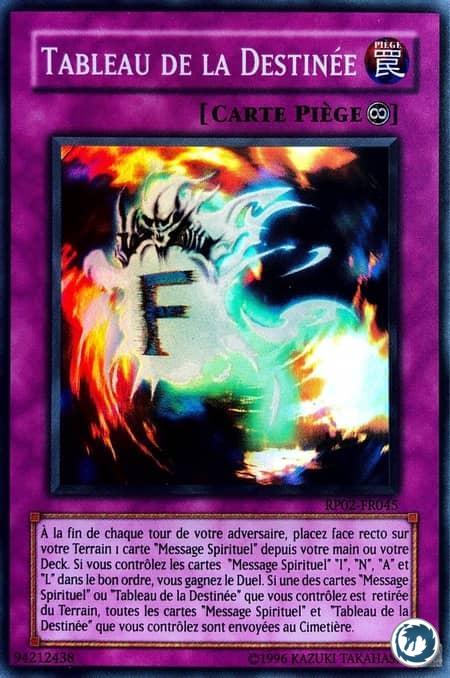 Tableau De La Destinée (RP02-FR045) - Destiny Board (RP02-EN045) - Carte Yu-Gi-Oh