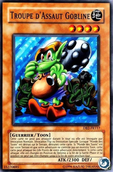 Troupe D'Assaut Gobline Toon (DB2-FR117) - Toon Goblin Attack Force (DB2-EN117) - Carte Yu-Gi-Oh
