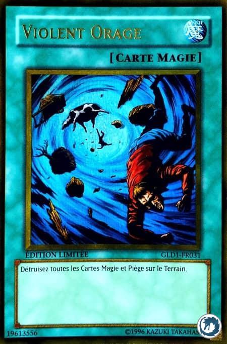Violent Orage (GLD1-FR031) - Heavy Storm (GLD1-EN031) - Carte Yu-Gi-Oh