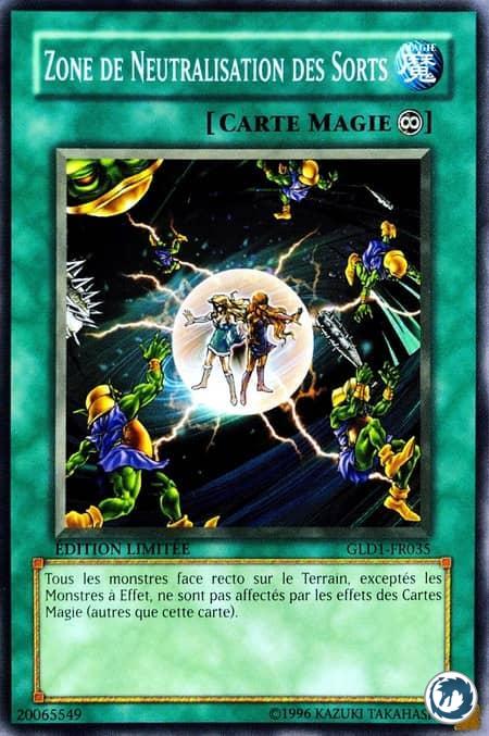 Zone De Neutralisation Des Sorts (GLD1-FR035) - Non-Spellcasting Area (GLD1-EN035) - Carte Yu-Gi-Oh