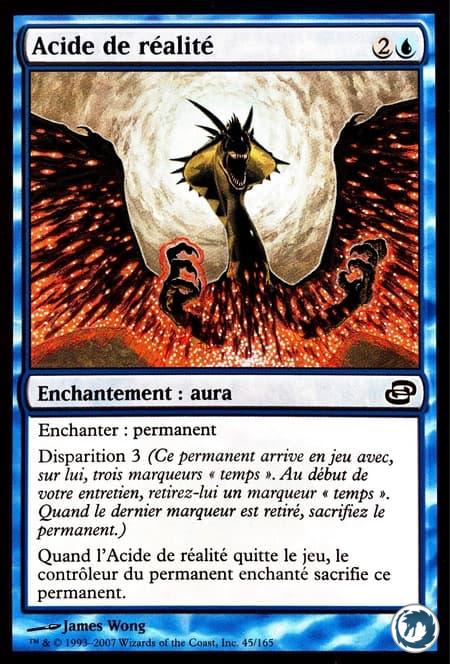 Acide de réalité (45/165) - Reality Acid (45/165) - Chaos Planaire - Carte Magic The Gathering