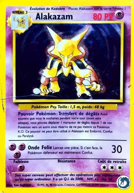 Alakazam (1/102) - Alakazam (1/102) - Set de base - Carte Pokémon