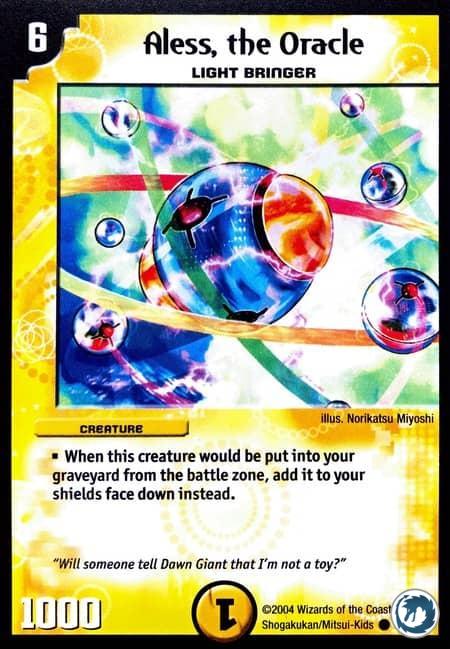 Aless, L'Oracle (2/55) - Aless, the oracle (2/55) - Carte Duel Masters - Carnage Des Super-Guerriers
