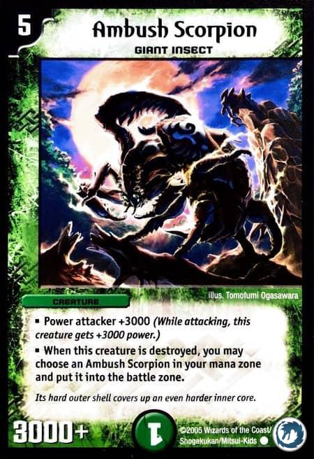 Scorpion Ambuscade (46/55) - Ambush Scorpion (46/55) - Carte Duel Masters - Survivants De La Mégapocalypse