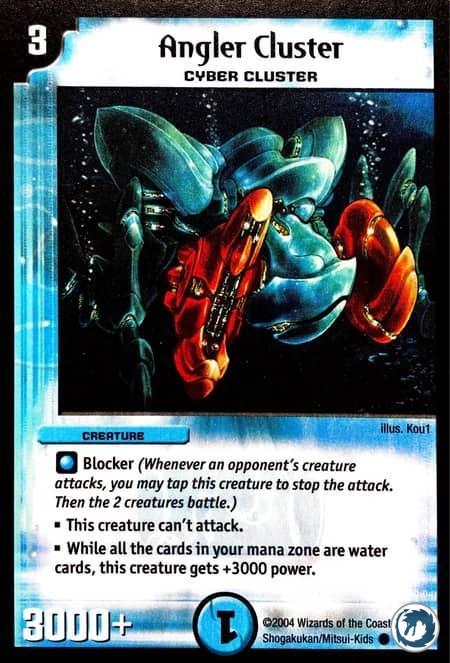Agrégat Pêcheur (12/55) - Angler Cluster (12/55) - Carte Duel Masters - Carnage Des Super-Guerriers