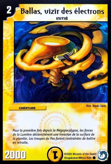 Ballas, vizir des électrons (13/110) - Ballas, Vizier of Electrons (13/110) - Carte Duel Masters - Meurtrisseurs Invincibles