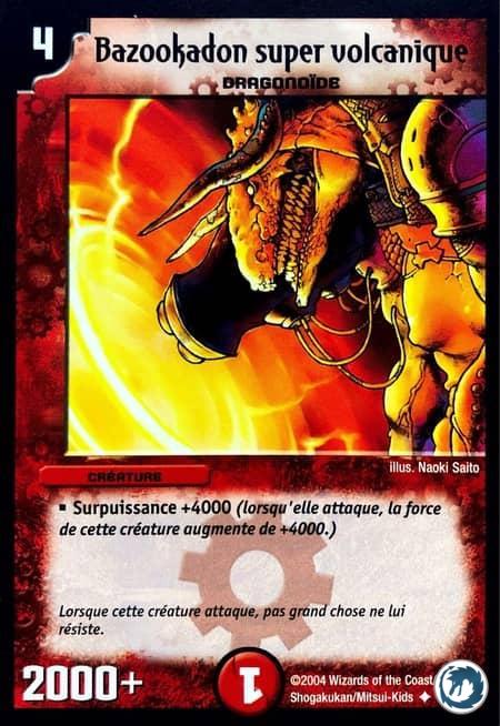 Bazookadon super volcanique (87/110) - Super Explosive Volcanodon (87/110) - Carte Duel Masters - Set De Base