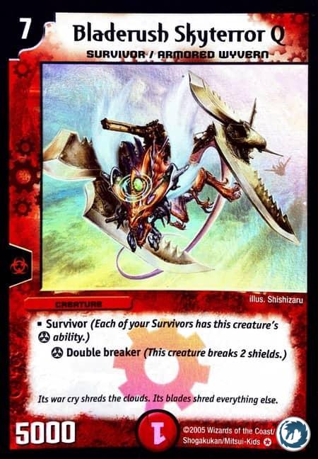 Terreur Céleste Bladerush (4/55) - Bladerush Skyterror Q (4/55) - Carte Duel Masters - Survivants De La Mégapocalypse