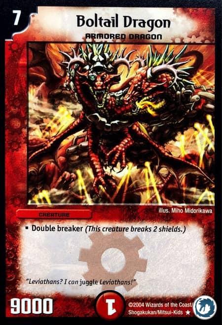Dragon Boltail (37/55) - Boltail Dragon (37/55) - Carte Duel Masters - Carnage Des Super-Guerriers