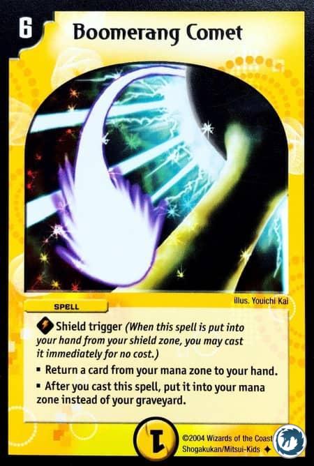 Comète Boomrang (3/55) - Boomerang Comet (3/55) - Carte Duel Masters - Carnage Des Super-Guerriers