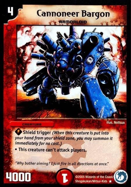 Cannonier Bargon (39/55) - Cannoneer Bargon (39/55) - Carte Duel Masters - Survivants De La Mégapocalypse