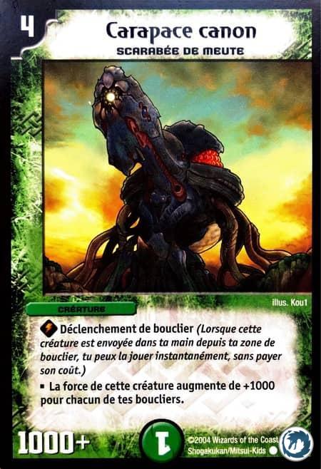 Carapace canon (49/55) - Cannon Shell (49/55) - Carte Duel Masters - Jeux d'Ombres d'une Nuit Aveuglante