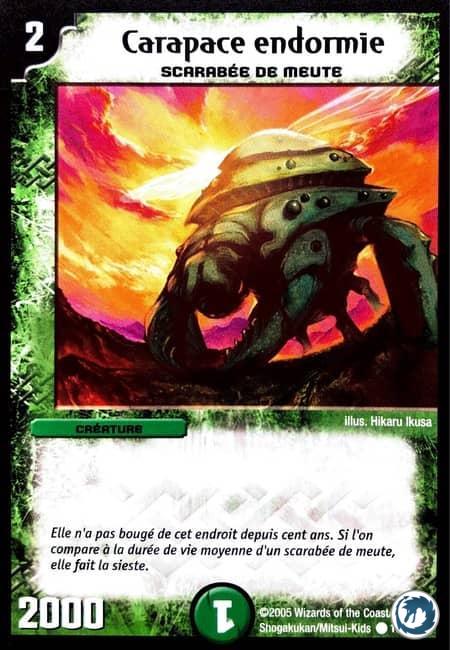 Carapace endormie (109/110) - Slumber Shell (109/110) - Carte Duel Masters - Meurtrisseurs Invincibles