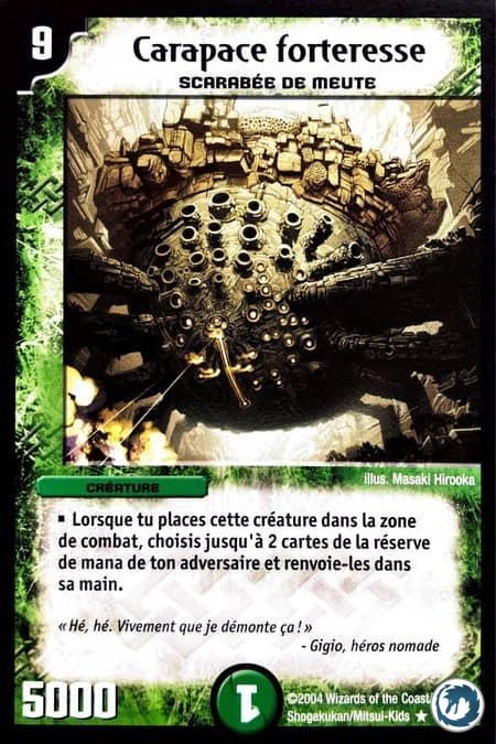 Carapace forteresse (48/55) - Fortress Shell (48/55) - Carte Duel Masters - Evo Exterminateur