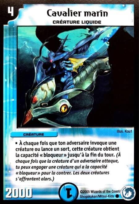 Cavalier marin (31/110) - Aqua Rider (31/110) - Carte Duel Masters - Meurtrisseurs Invincibles