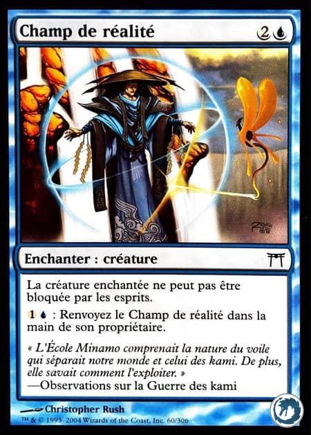 Champ de réalité (60/306) - Field of Reality (60/306) - Guerriers de Kamigawa - Carte Magic The Gathering