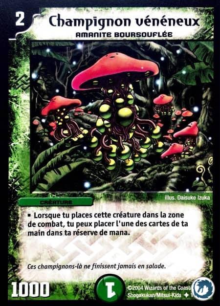 Champignon vénéneux (102/110) - Poisonous Mushroom (102/110) - Carte Duel Masters - Set De Base