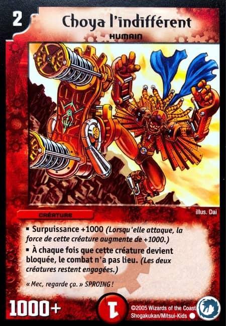 Choya l'indifférent (76/110) - Choya, the Unheeding (76/110) - Carte Duel Masters - Meurtrisseurs Invincibles
