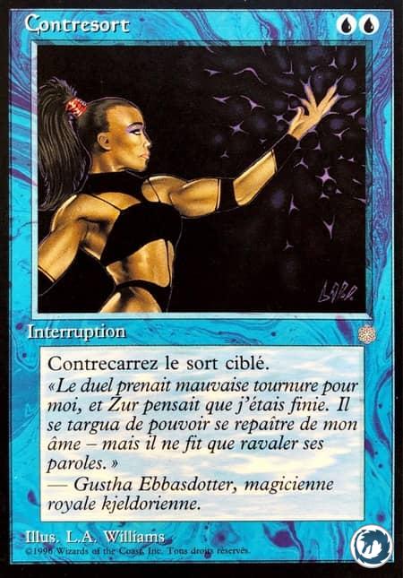 Contresort (64/383) - Counterspell (64/383) - Ère Glaciaire - Carte Magic The Gathering