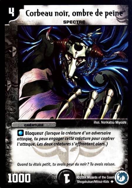 Corbeau noir, ombre de peine (51/110) - Dark Raven, Shadow of Grief (51/110) - Carte Duel Masters - Set De Base
