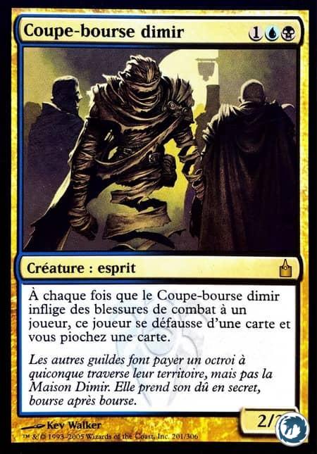 Coupe-bourse dimir (201/306) - Dimir Cutpurse (201/306) - Ravnica, la Cité des Guildes - Carte Magic The Gathering