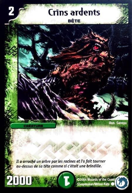 Crins ardents (91/110) - Burning Mane (91/110) - Carte Duel Masters - Set De Base