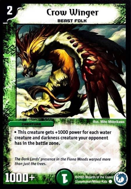 Crow Winger (50/55) - Crow Winger (50/55) - Carte Duel Masters - Survivants De La Mégapocalypse