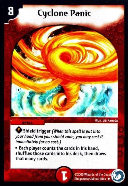 Panique Cyclonique (41/55) - Cyclone Panic (41/55) - Carte Duel Masters - Survivants De La Mégapocalypse