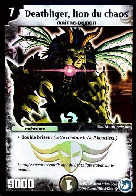 Deathliger, lion du chaos (S5/S10) - Deathliger, Lion of Chaos (S5/S10) - Carte Duel Masters - Set De Base