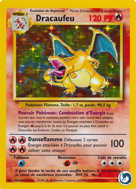 Dracaufeu (4/102) - Charizard (4/102) - Set de base - Carte Pokémon