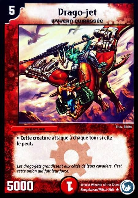 Drago-jet (75/110) - Draglide (75/110) - Carte Duel Masters - Set De Base